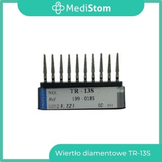 Wiertło Diamentowe TR-13S 199-018S; (czarne); 10 szt.