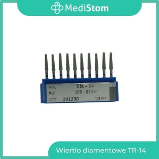 Wiertło Diamentowe TR-14 199-022M; (niebieskie); 10 szt.