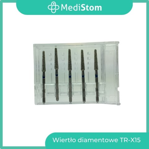 Wiertło Diamentowe TR-X15 200-X022M; (niebieskie); 5 szt.