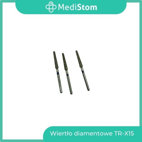 Wiertło Diamentowe TR-X15 200-X022M; (niebieskie); 5 szt.