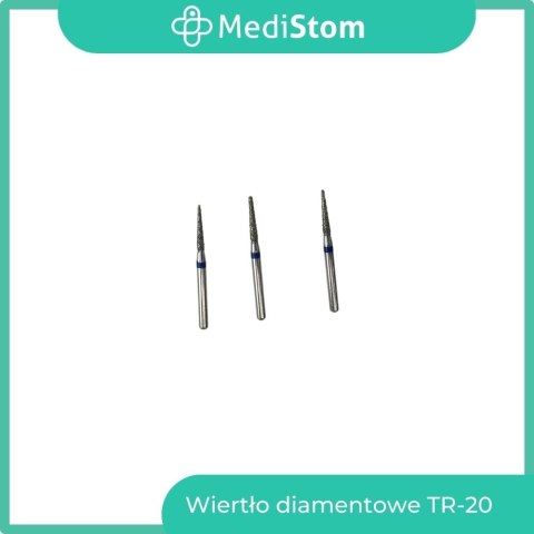 Wiertło Diamentowe TR-20 197-014M; (niebieskie); 10 szt.