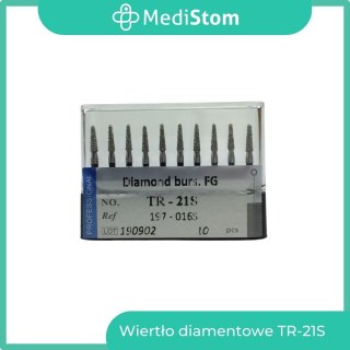 Wiertło Diamentowe TR-21S 197-016S; (czarne); 10 szt.