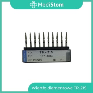 Wiertło Diamentowe TR-21S 197-016S; (czarne); 10 szt.