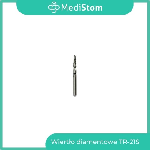 Wiertło Diamentowe TR-21S 197-016S; (czarne); 10 szt.