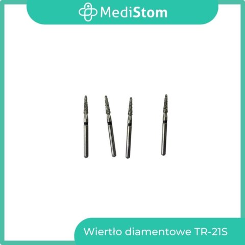 Wiertło Diamentowe TR-21S 197-016S; (czarne); 10 szt.