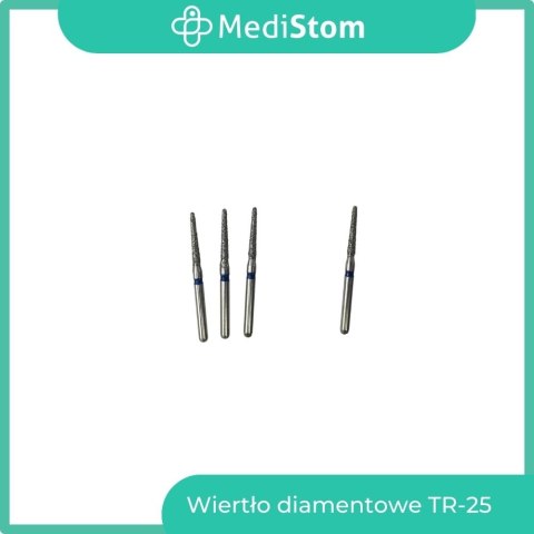 Wiertło Diamentowe TR-25 198-014M; (niebieskie); 10 szt.