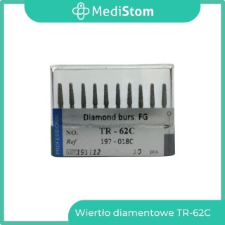 Wiertło Diamentowe TR-62C 197-018C; (zielone); 10 szt.