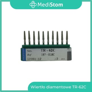 Wiertło Diamentowe TR-62C 197-018C; (zielone); 10 szt.