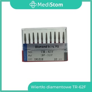 Wiertło Diamentowe TR-62F 197-018F; (czerwone); 10 szt.