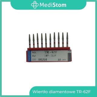 Wiertło Diamentowe TR-62F 197-018F; (czerwone); 10 szt.