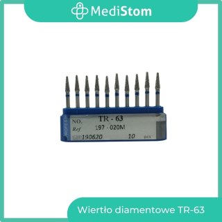 Wiertło Diamentowe TR-63 197-020M; (niebieskie); 10 szt.