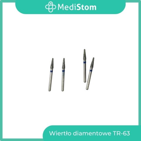 Wiertło Diamentowe TR-63 197-020M; (niebieskie); 10 szt.