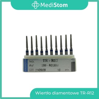 Wiertło Diamentowe TR-R12 199-R016M; (niebieskie); 10 szt.