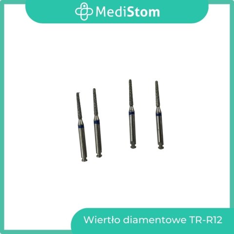 Wiertło Diamentowe TR-R12 199-R016M; (niebieskie); 10 szt.