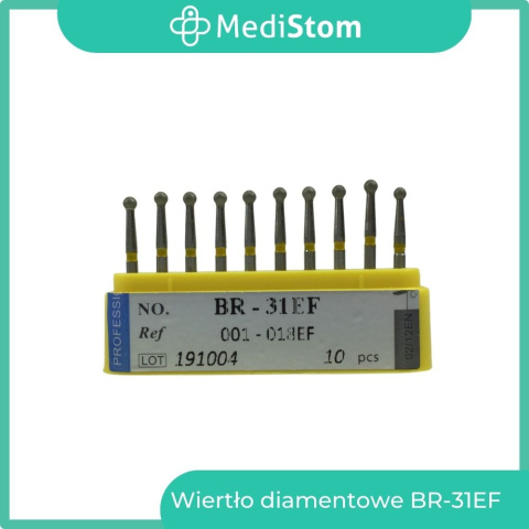 Wiertło Diamentowe BR-31EF 001-018EF; (żółte); 10 szt.