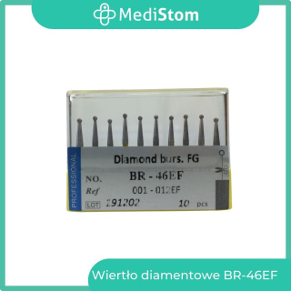 Wiertło Diamentowe BR-46EF 001-012EF; (żółte); 10 szt.