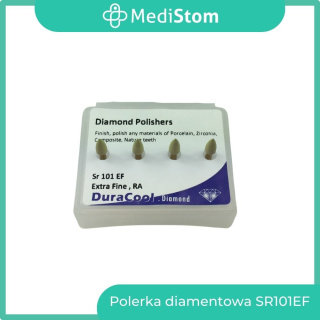 Diamentowa polerka na kątnicę Sr101EF; 4 szt.