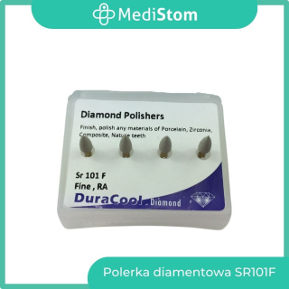 Diamentowa polerka na kątnicę Sr101F; 4 szt.