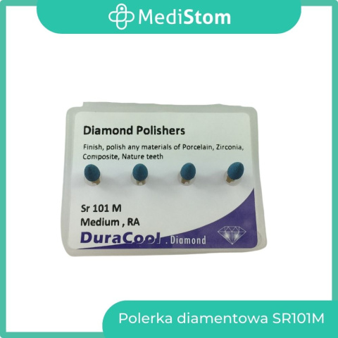 Diamentowa polerka na kątnicę Sr101M; 4 szt.