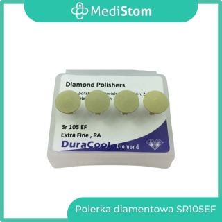 Diamentowa polerka na kątnicę Sr105EF; 4 szt.