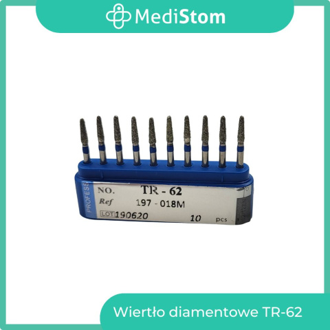 Wiertło diamentowe TR-62 197-018M; (niebieskie); 10 szt.