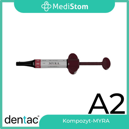 Kompozyt do wypełnień Myra, A2 - Microhybrid Composite A2, 4g, DENTAC