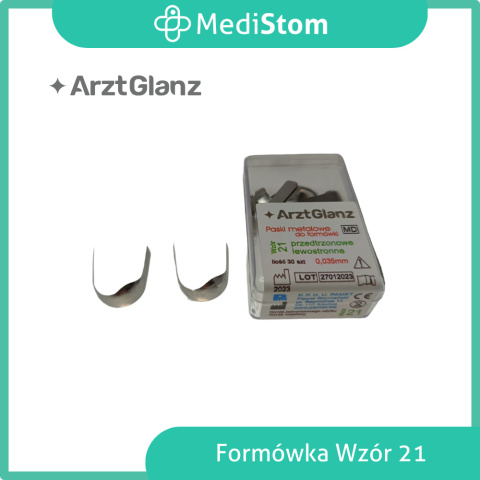 Paski do formówek tłoczone Arzt Glanz przedtrzonowe prawostronne wzór 22