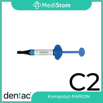 Uniwersalny kompozyt do wypełnień Parion - Nanohybrit Restorative Composite C2, 4g DENTAC