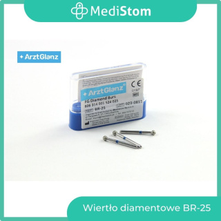 Wiertło Diamentowe BR-25 001-025M; (niebieskie); 10 szt.