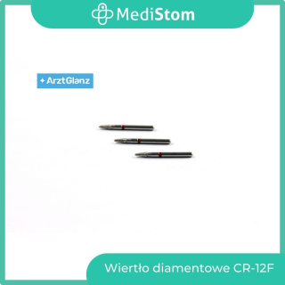 Wiertło Diamentowe CR-12F 196-016F; (czerwone); 10 szt.