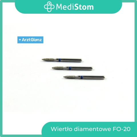 Wiertło Diamentowe FO-20 248-014M; (niebieskie); 10 szt.