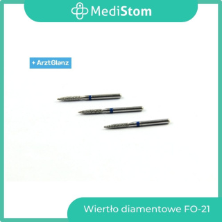 Wiertło Diamentowe FO-21 249-014M; (niebieskie); 10 szt.