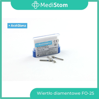 Wiertło Diamentowe FO-25 257-028M; (niebieskie); 10 szt.