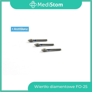 Wiertło Diamentowe FO-25 257-028M; (niebieskie); 10 szt.