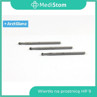 Wiertło na prostnicę HP 9; (różyczka 2,5mm); 5 szt.