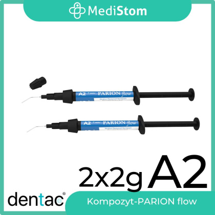 PARION Flow Composite A2, 2x2g Kompozyt do odbudowy DENTAC