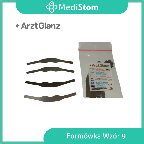 Paski do formówek profilowane Arzt Glanz trzonowe obustronne wzór 9