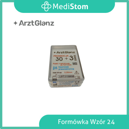 Paski do formówek tłoczone Arzt Glanz trzonowe prawostronne wzór 24